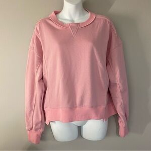 Mieazom Fashion Women’s Pink Sweatshirt Size Medium